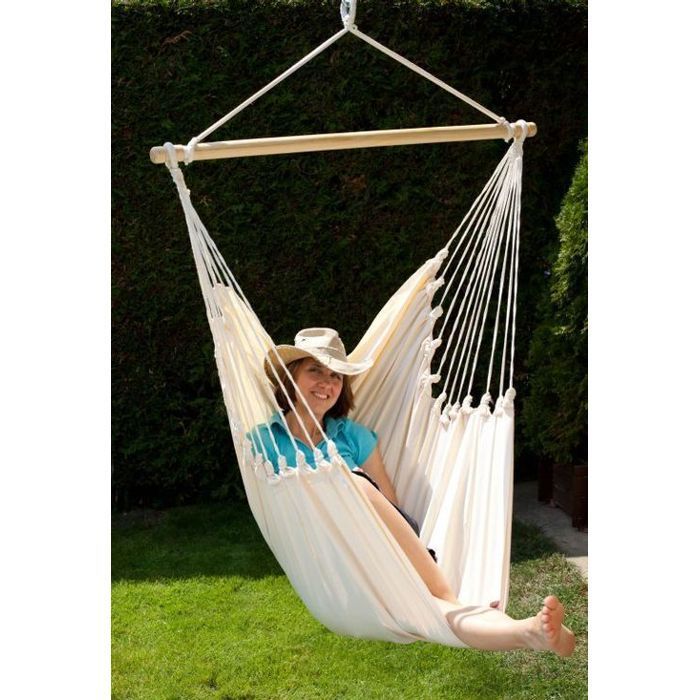 Fauteuil suspendu Chaise d'allaitement Cayo Grande Organic Cotton - Coton BIO