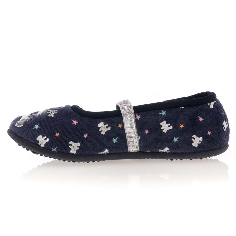  Pantufas azuis para meninas