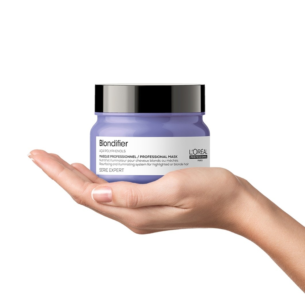 L'Oréal Professionnel plaukų balzamas Blondifier profesionali kaukė - 250 ml