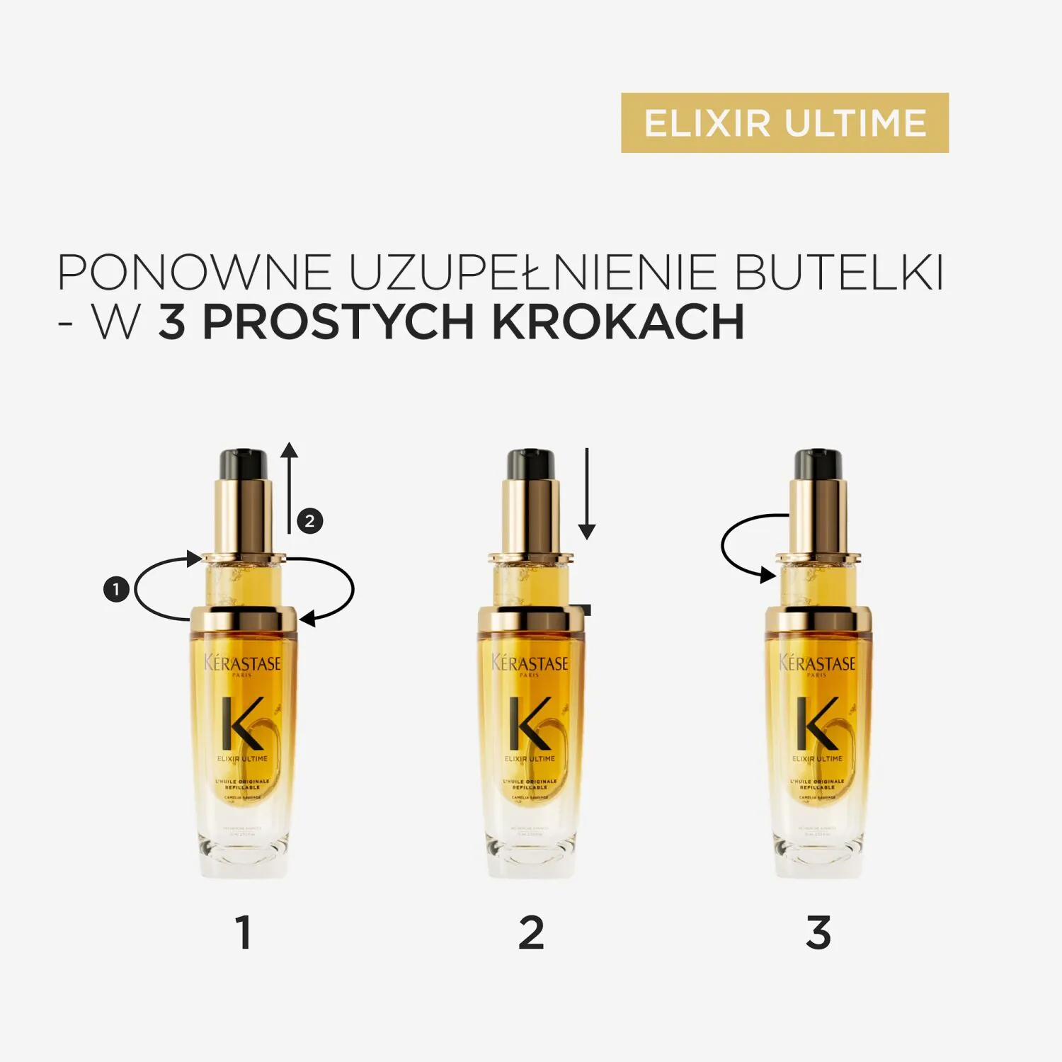 Kérastase Elixir Ultime Olejek do włosów, 75 ml