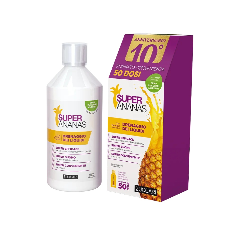 ZUCCARI Super Ananas 500 ml Uitlekken