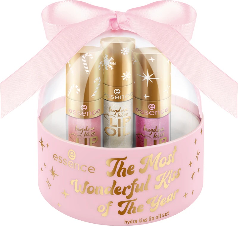 „essence“ Kalėdinis lūpų dovanų rinkinys „The Wonderful Kiss of the Year“