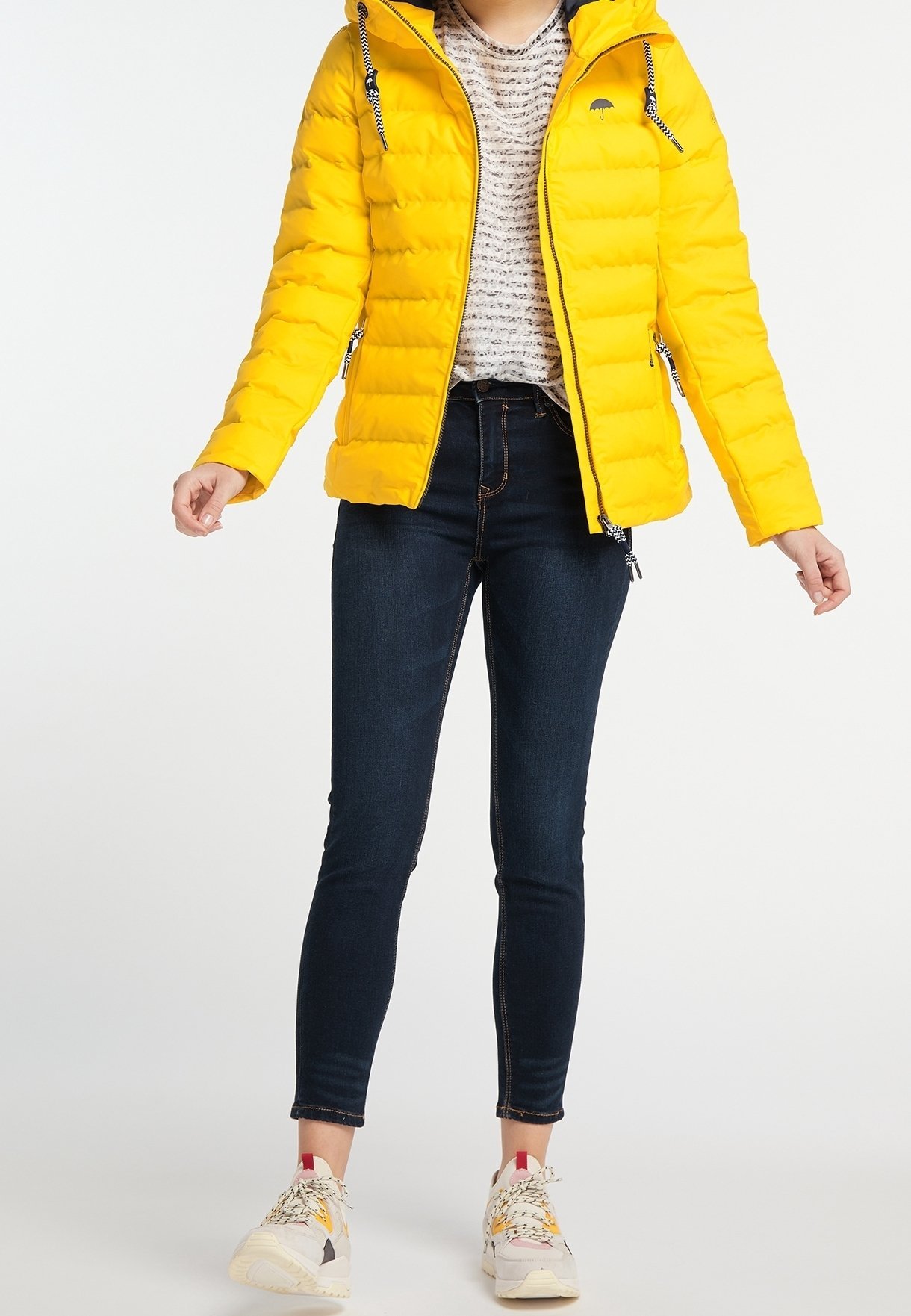 Schmuddelwedda winterjas - geel