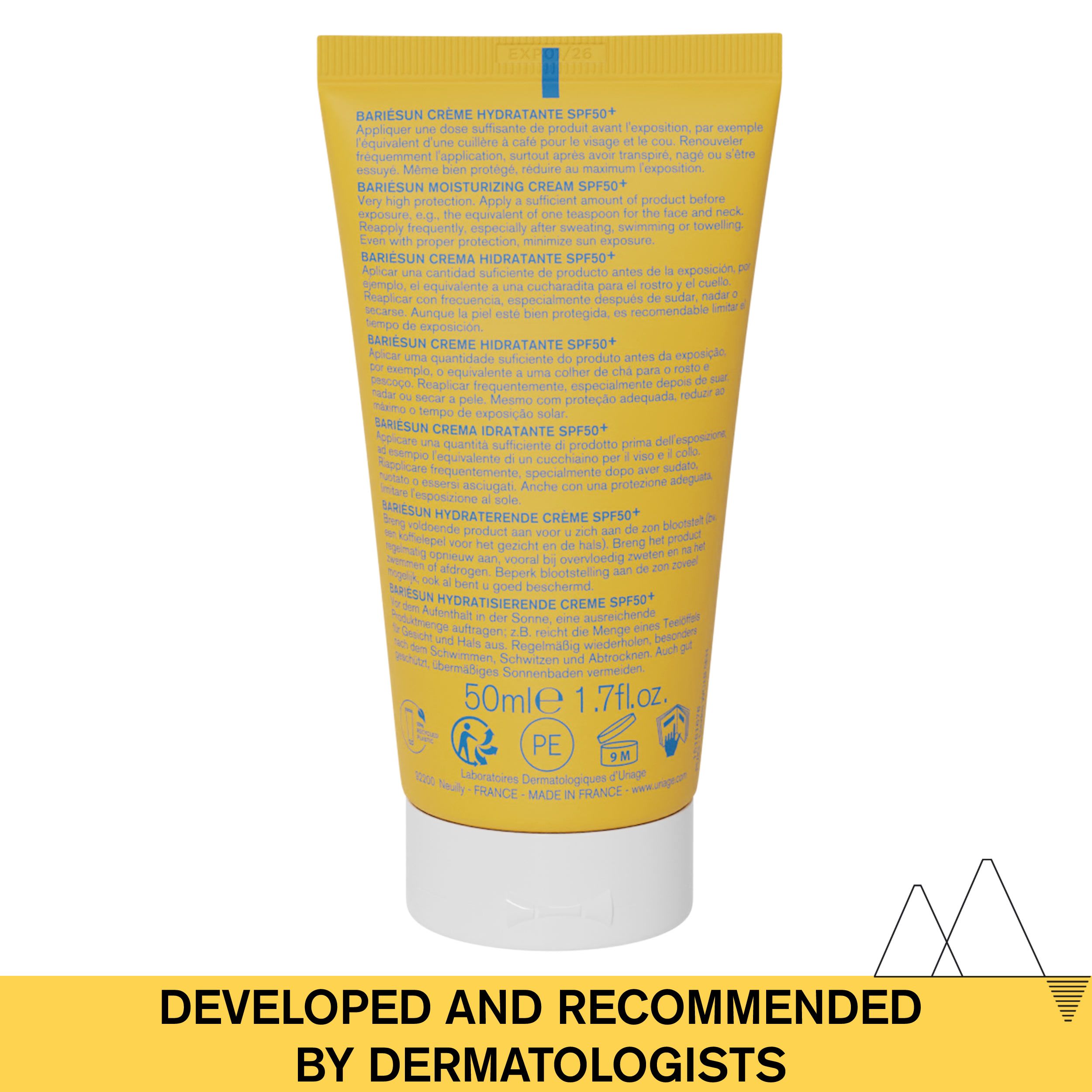 Bariésun hidratantna krema SPF50 Zaštita od sunca iz ljekarne