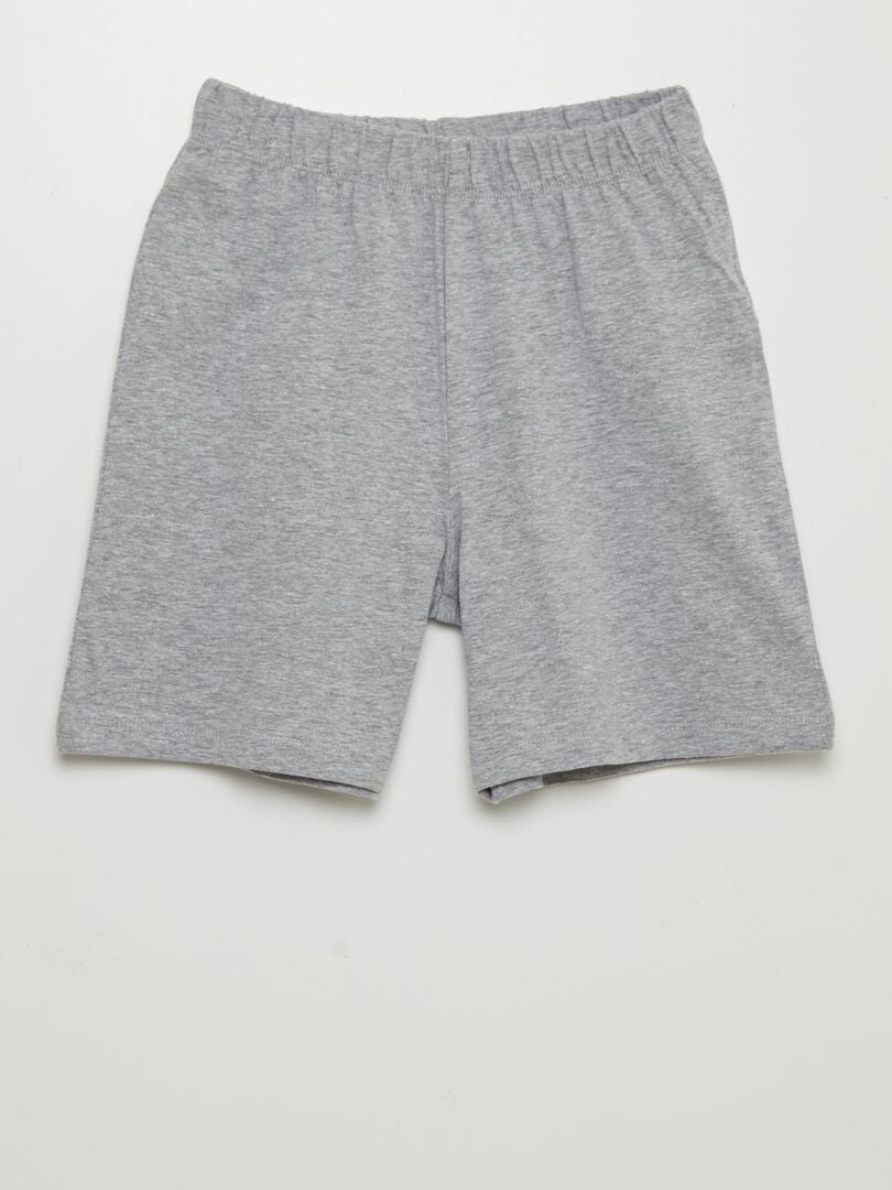 Pijama corto de Naruto - GRIS