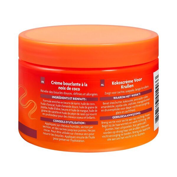 Cremă de ondulare Cantu cu unt de shea și nucă de cocos<br>340g<br>