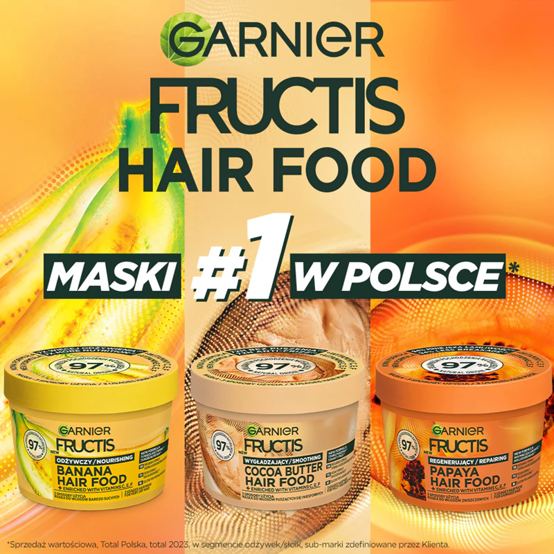 Garnier Fructis Hair Food voedend masker voor droog haar