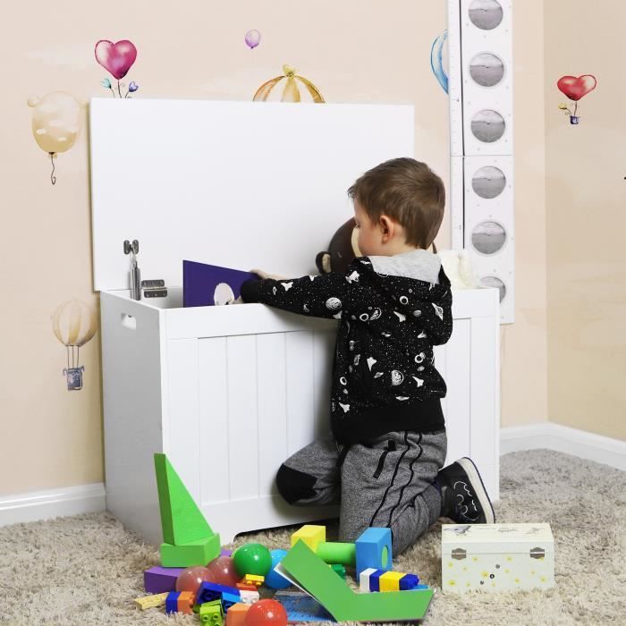Coffre de Rangement pliable - VASAGLE - LHS11WT - Grande capacité - Blanc