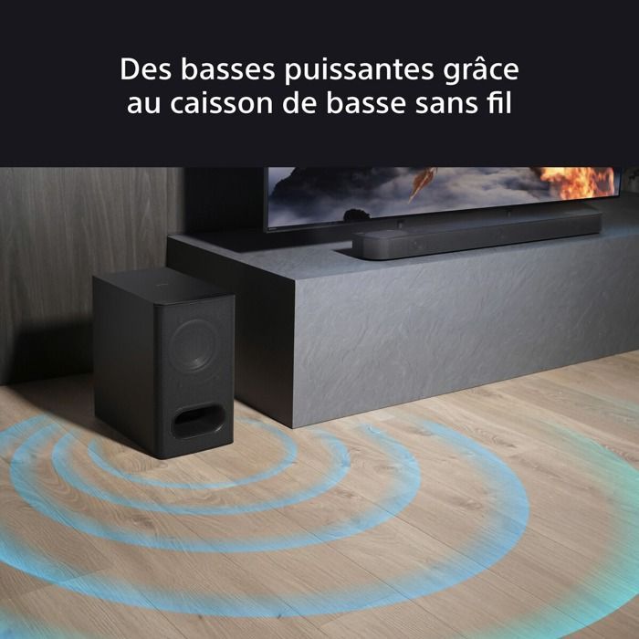 Barra de sonido Sony BRAVIA Theatre Bar 6 con subwoofer
