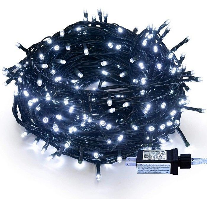Guirlande Lumineuse Noël Extérieur 30m 300 LEDs 8 Modes  - Décoration Extérieure pour Grands Espaces et Jardins-SANYU