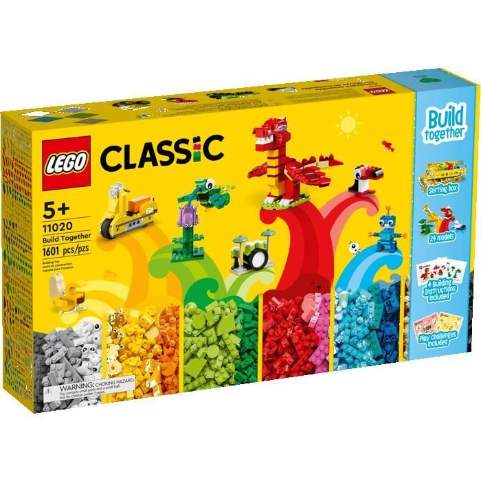 LEGO Classic 11020 Construire ensemble Cadeaux Jouets Objets de collection 5+