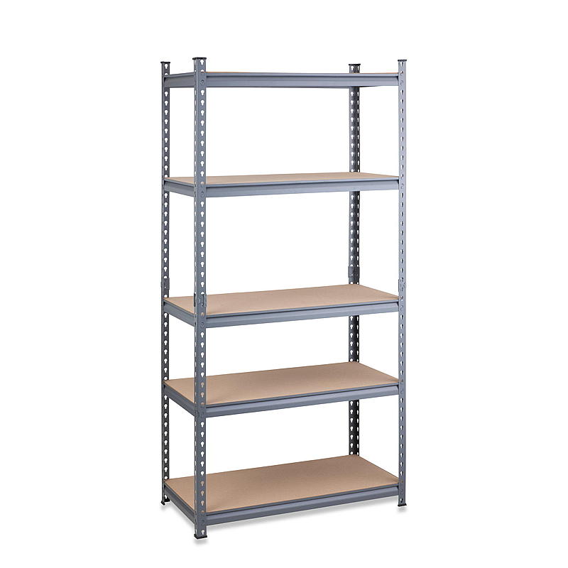 Bokhylla i stål 183 x 91,4 x 45,7 cm, 5 hyllplan