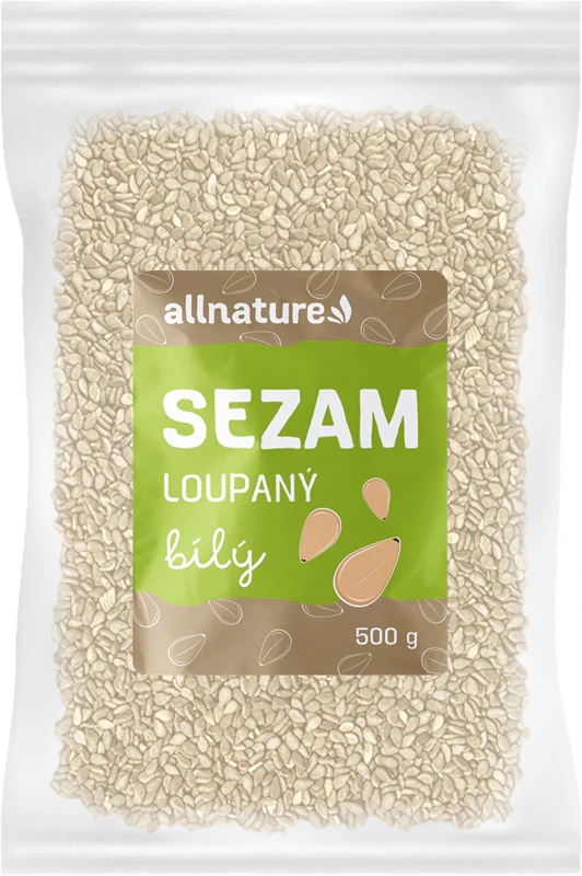Allnature baltās sezama sēklas