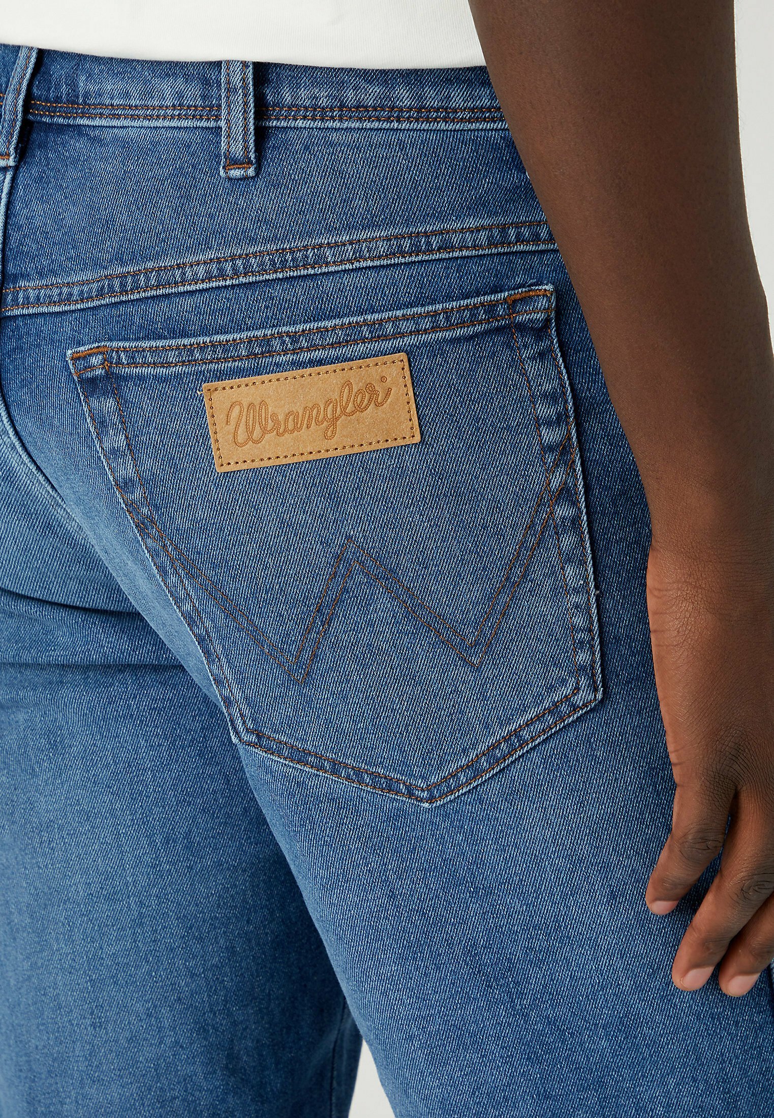 Wrangler TEXAS SLIM - Calça jeans de perna reta - a maravilhosa