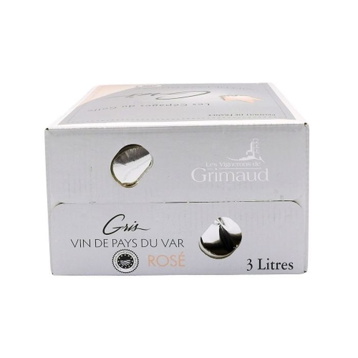 Grimaud - Lot of 2 x Rosé Wine - IGP - Var - 3L Bag-in-Box
