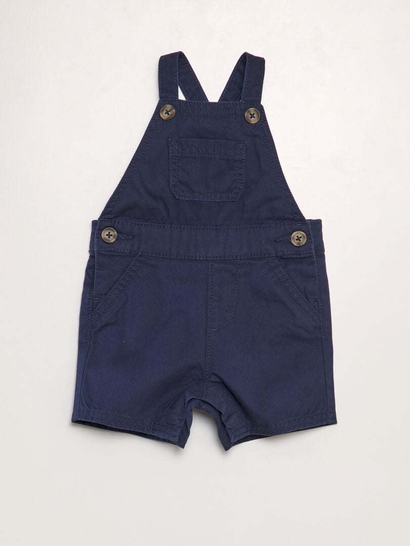Fleece overall - ZWART