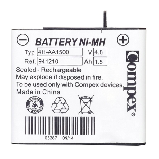  Bateria de substituição Compex