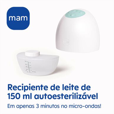 Mam Move Draagbare Enkele Borstkolf Handsfree Borstextractor 1 stuk 1 stuk