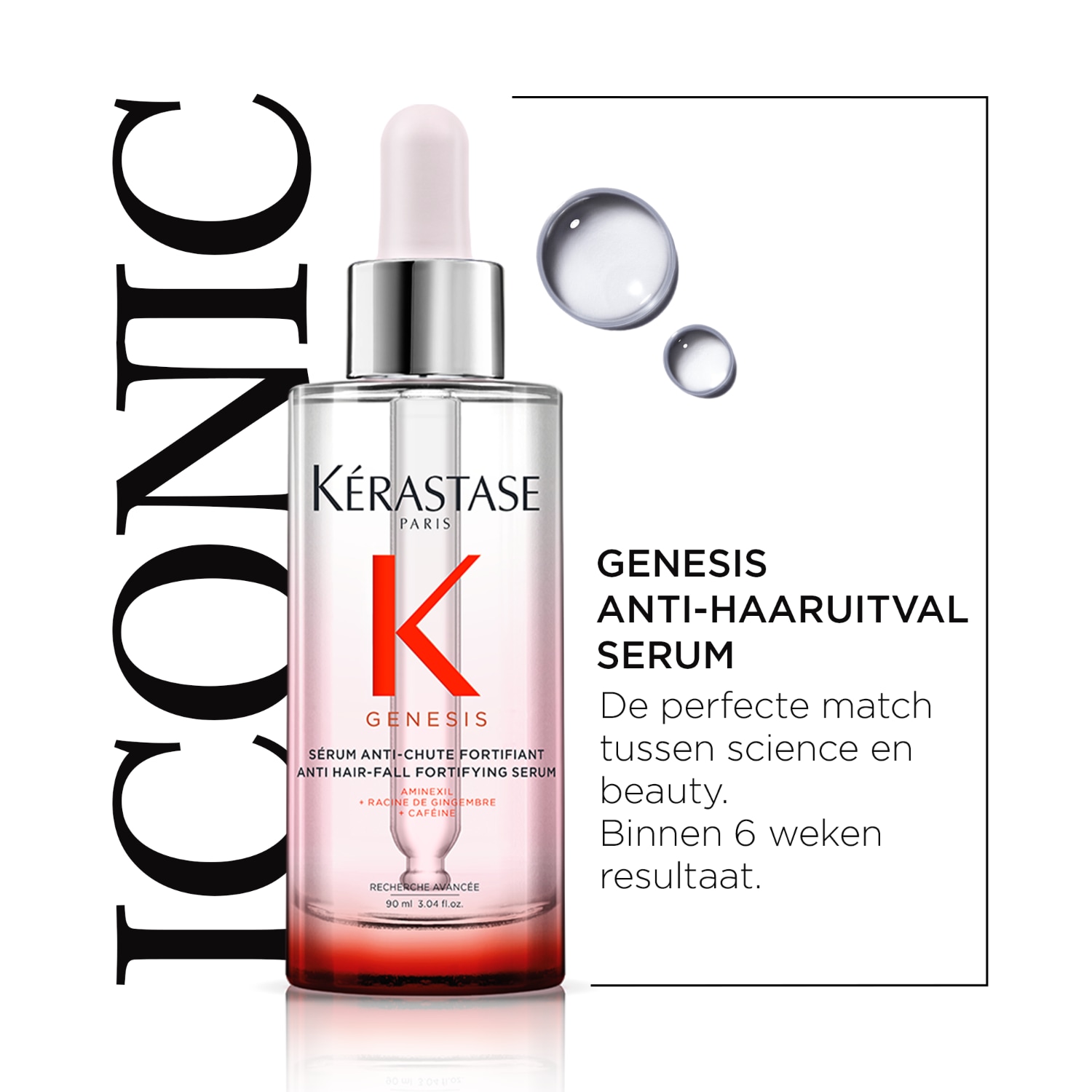 Kérastase Hairserum Genesis Fortifying Anti-Hair Loss Serum – 90 ml