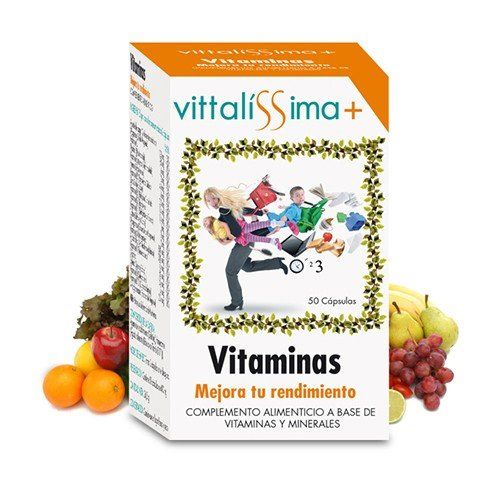 Vitaminų kapsulės Vitaminai ir mineralai