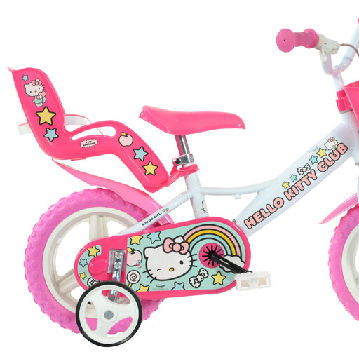 Bicicleta infantil Hello Kitty de 12 polegadas