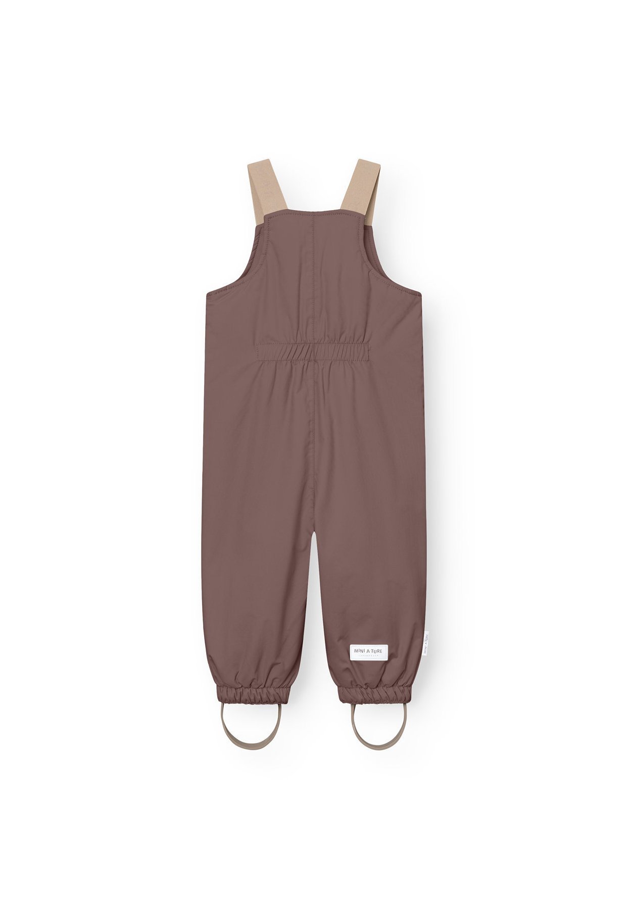 MINI A TURE MATWALENTY SNOW UNISEX - Dungarees - peppercorn plum