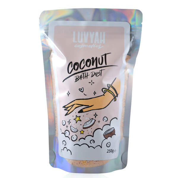 Luvyah Cosmetics Kokosnuss-Badebombenstaub