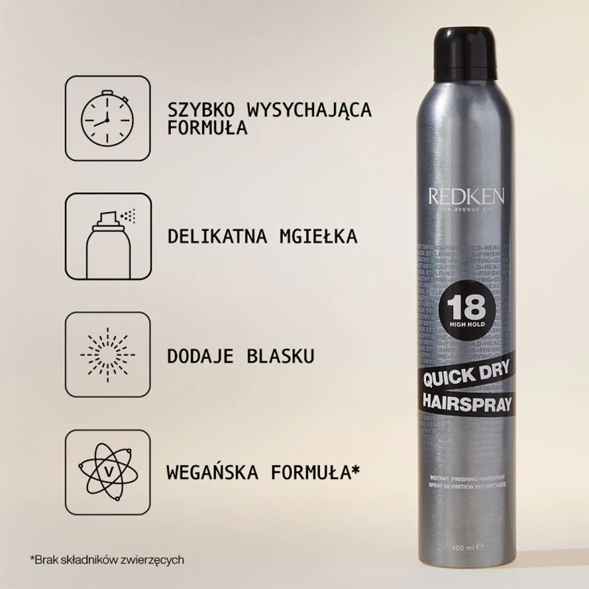 Redken Quick Dry Hairspray