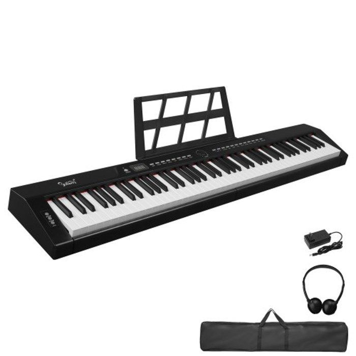 PIANO PACK - Tastiera a 88 tasti con MIDI, Bluetooth e cuffie, per studenti e musicisti di tutti i livelli