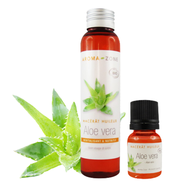 Huile d'Aloe Vera BIO (macérât huileux) 100ml