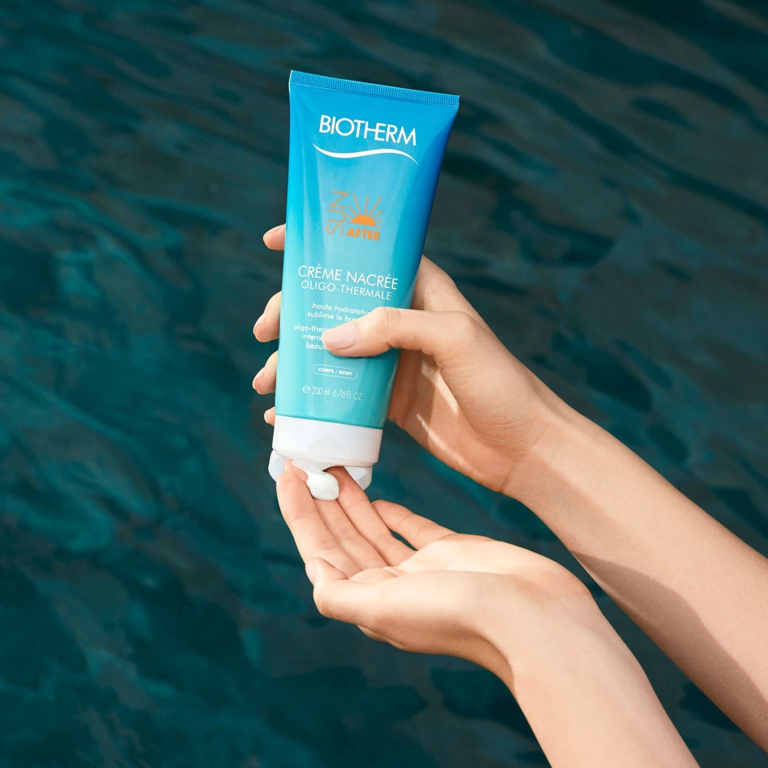 Biotherm Crème Nacrée Après-Soleil Oligo-Thermale Hydratante