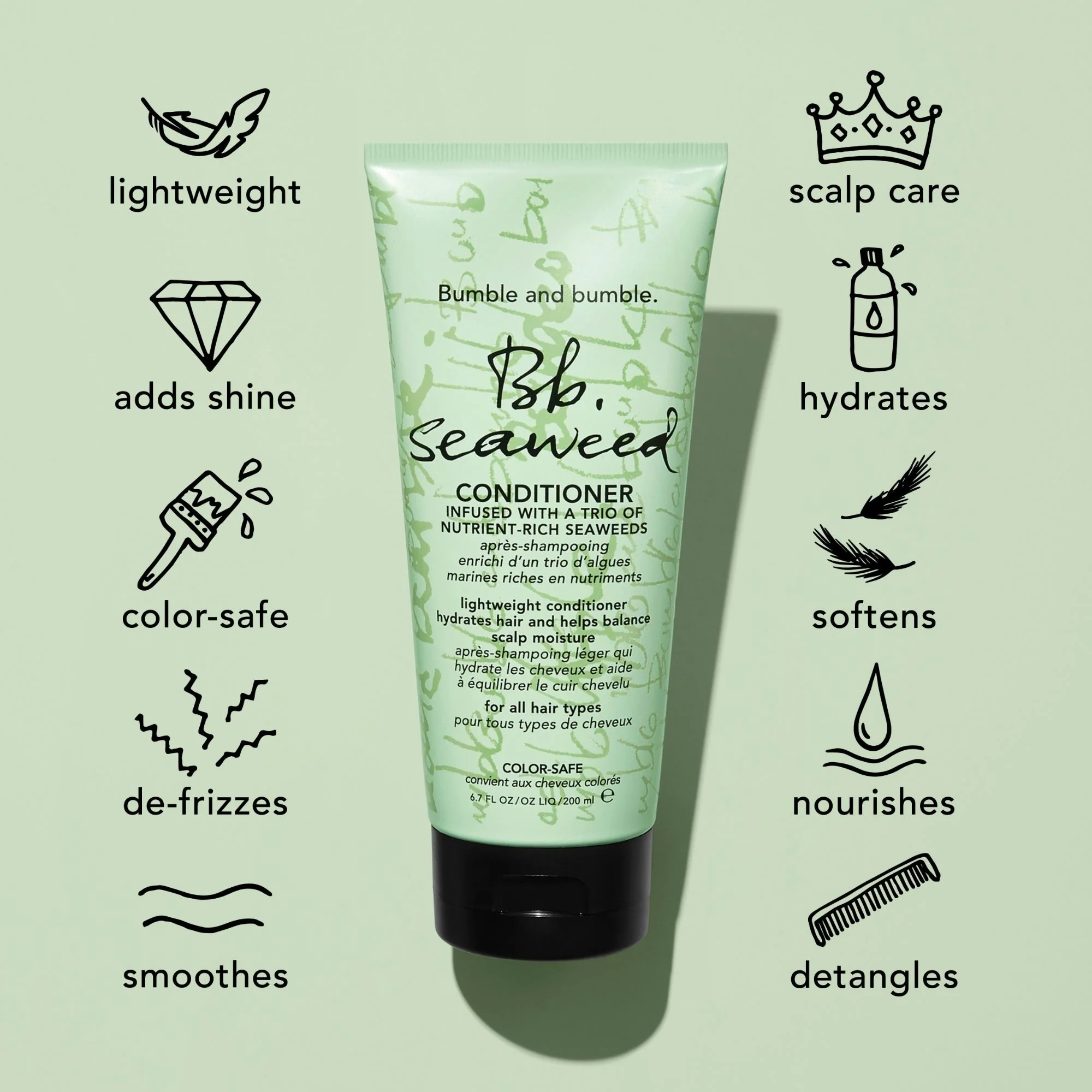 Seaweed Conditioner - Balsamo Disciplinante/Anticrespo Capelli