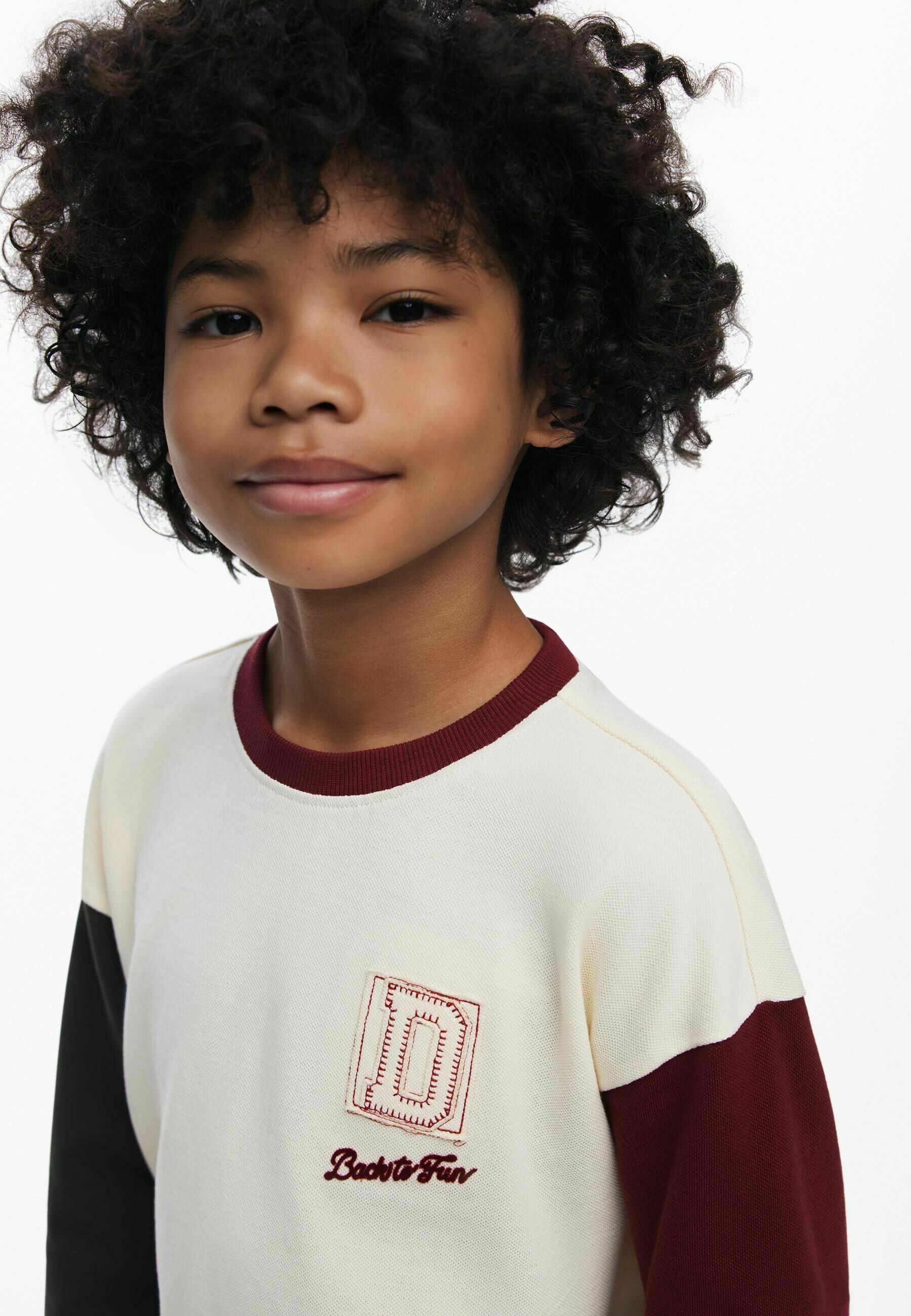 Desigual top met lange mouwen - wit