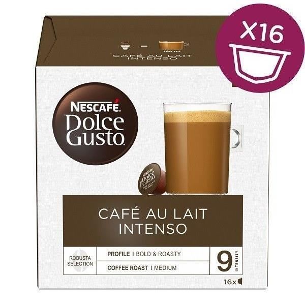 Nescafe Nescafé Dolce Gusto Café au lait intenso Capsule de café 16 pièce(s) - 7613036072229