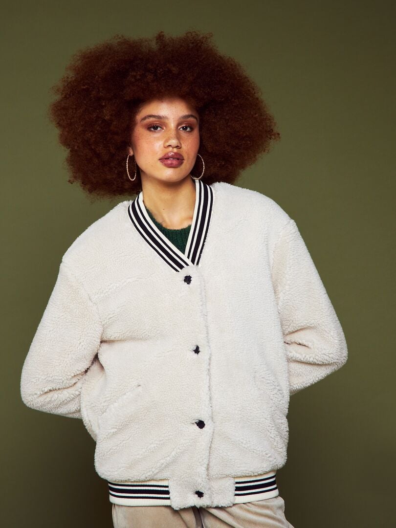 Sherpa-jas - BEIGE