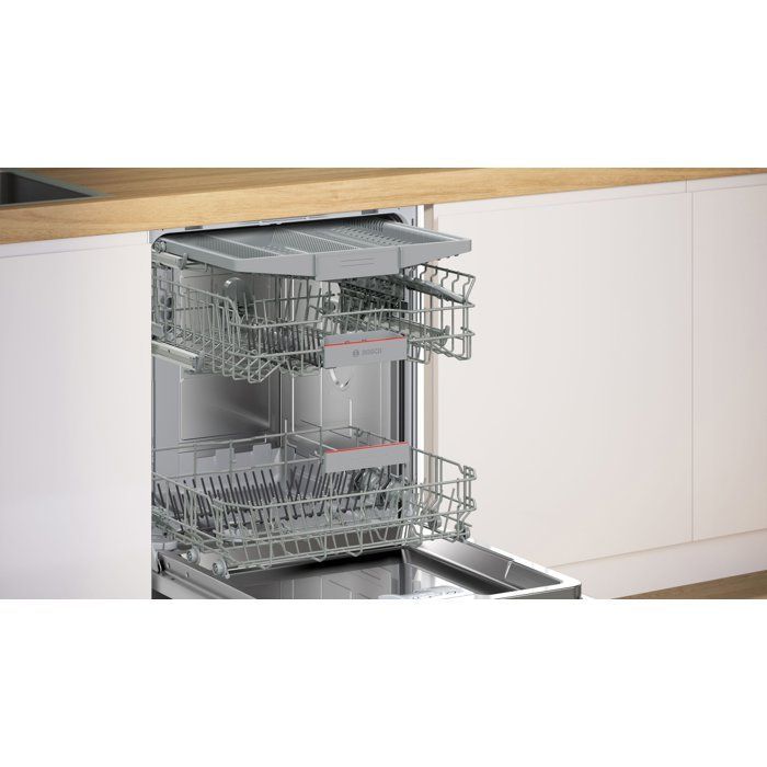 Lavastoviglie BOSCH SBH4HVX14E SER4 completamente integrata - 14 coperti - 60 cm di larghezza (extra alta) - 46 dB - Porta scorrevole