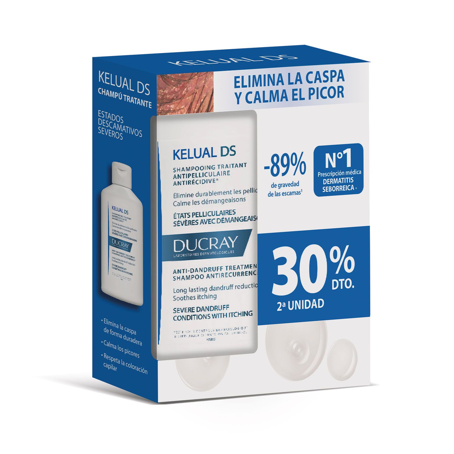 Kelual DS Duo Pack šampona protiv peruti Šamponi protiv peruti iz apoteke