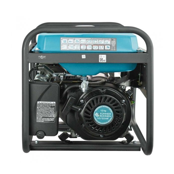 Generador - Konner & Sohnen - KS 7000E - 5500W - Gasolina - Arranque manual