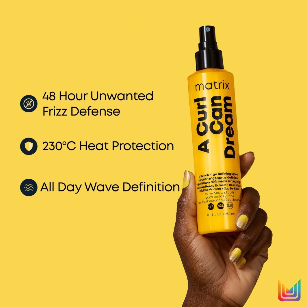 Matrix regenerator bez ispiranja, sprej za definiranje kose A Curl Can Dream Scrunch 'n Go – 250 ml