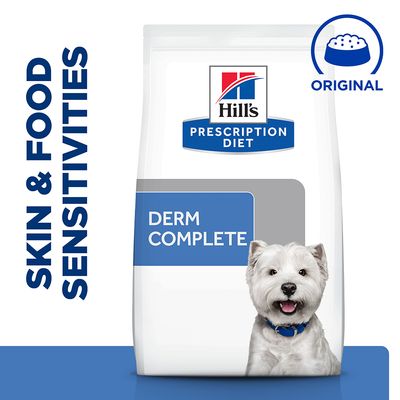 Alimento seco completo para perros Hill's Prescription Diet Canine Mini Derm