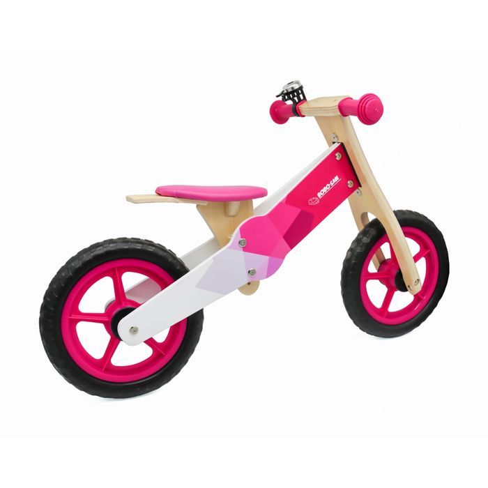 Bobo-San Vélo d'équilibre en bois Rose