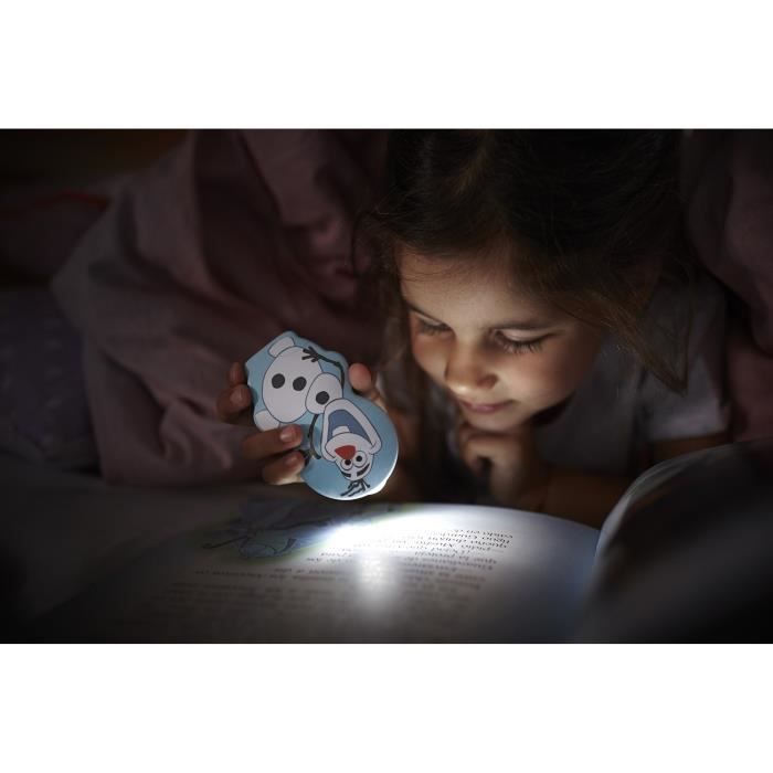 Linterna LED de Olaf de Frozen, funciona con pilas, H9.2cm