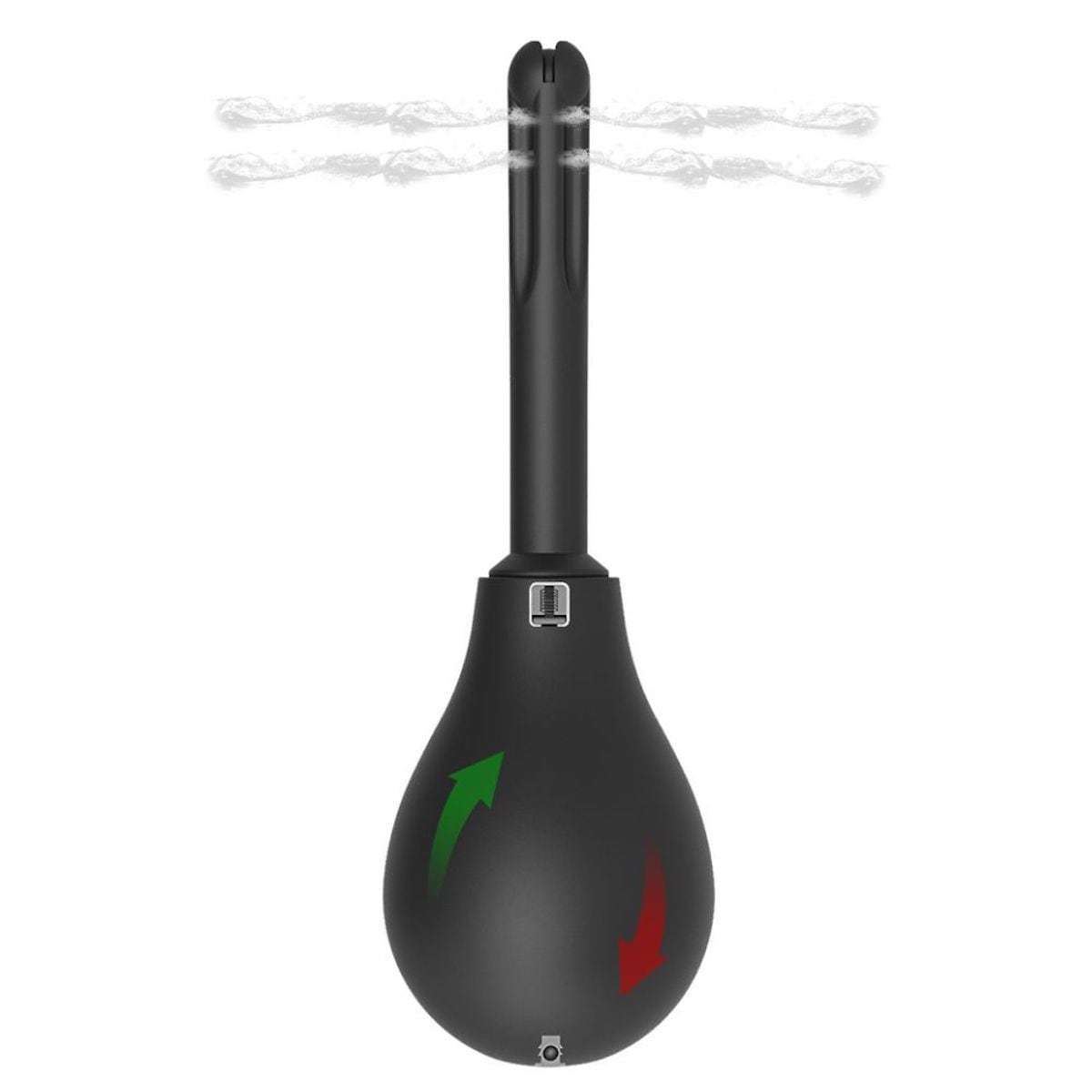 Intima vibrator klistir analni tuš - crni