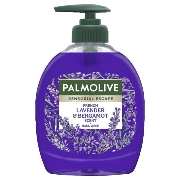 Savon pour les mains Palmolive Sensorial Escape Lavande française et Bergamote<br>300 ml - Tous types de peau