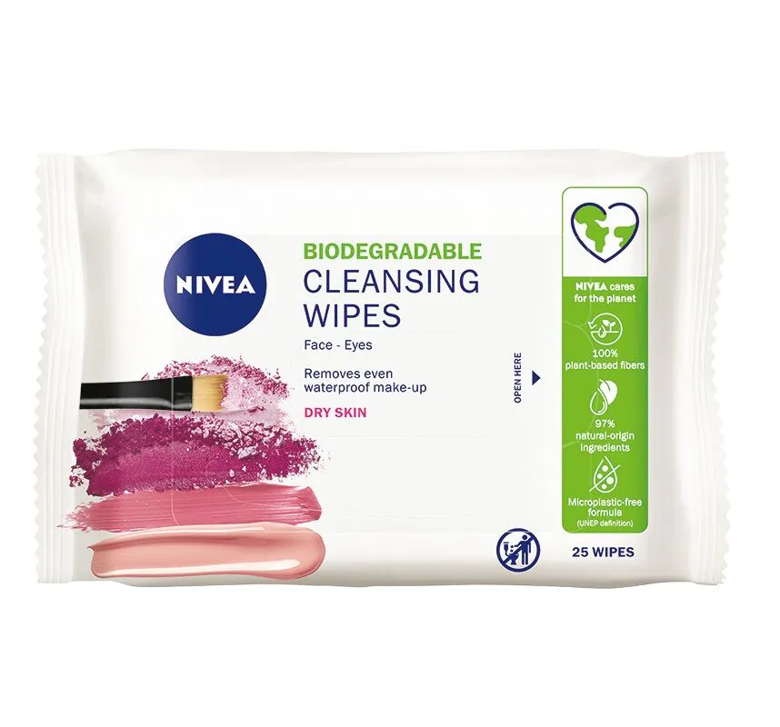Nivea Visage Chusteczki Łagodzące do demakijażu