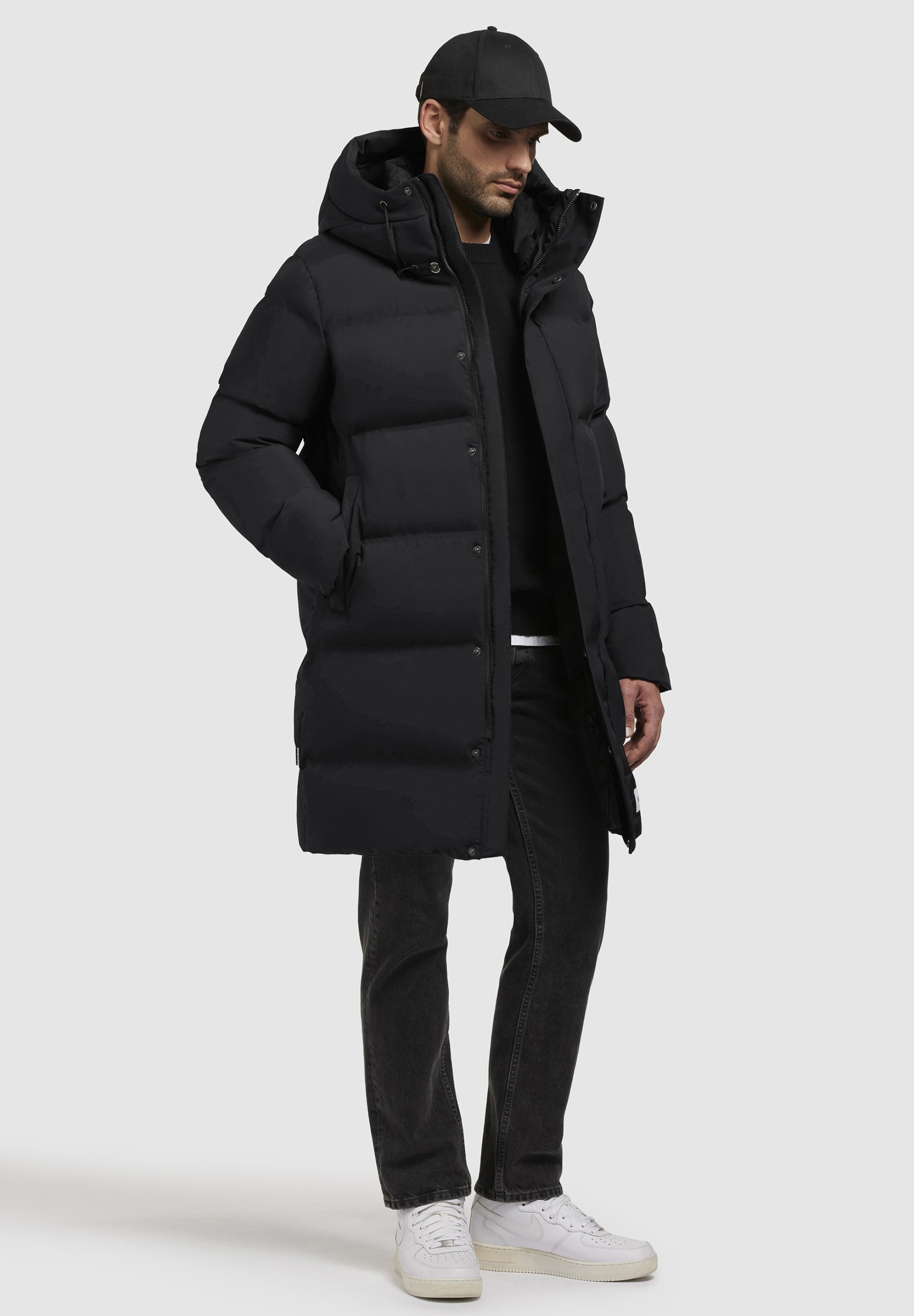 khujo STANK - Winter coat - schwarz