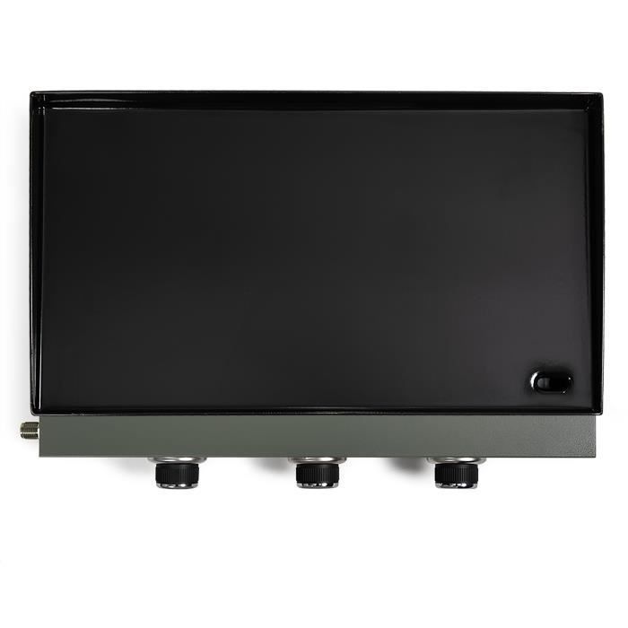 Plancha de gas - LIVOO - DOC324 - 67 x 47 x 24 cm - 3 quemadores - Verde / Negro
