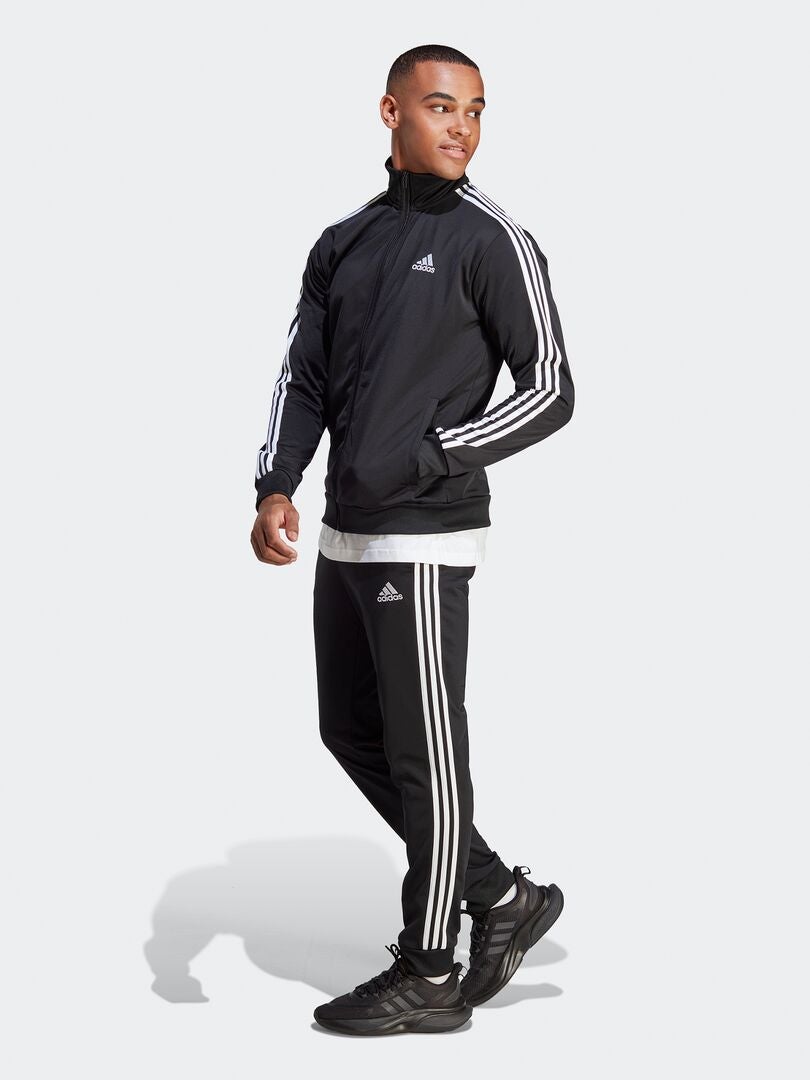 Conjunto Adidas de Jaqueta e Calça - 2 Peças - PRETO