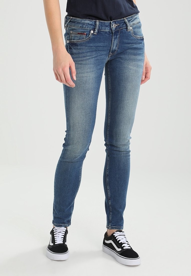 Jeans Tommy Jeans Skinny Fit - denim blu