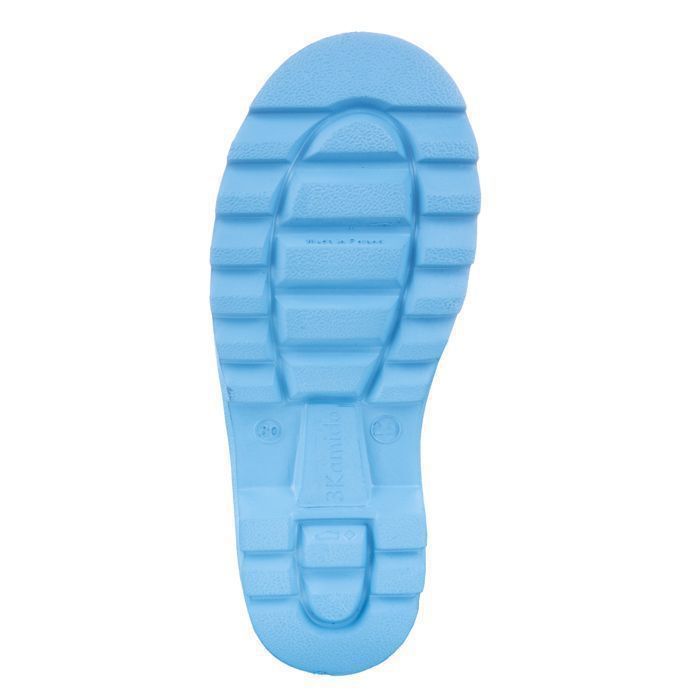 Botas de lluvia infantiles 3Kamido GoSplash - Botas de lluvia - fabricadas en material EVA ligero para niños y niñas - Azul claro